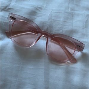 Pink sunglasses